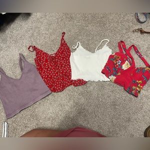 4 crop tank tops